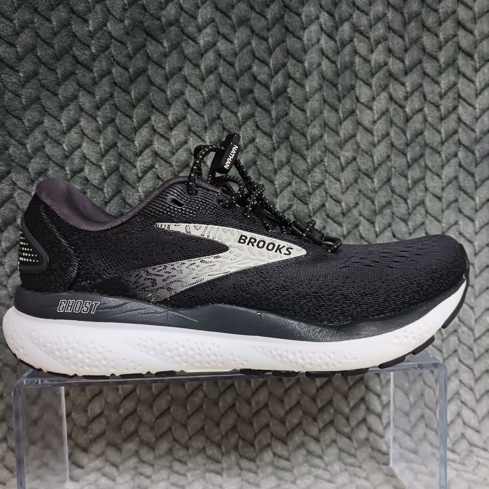 Brooks Ghost 16 Black Grey Women's Walking Running Sneakers Shoes Size 6 - Picture 9 of 15